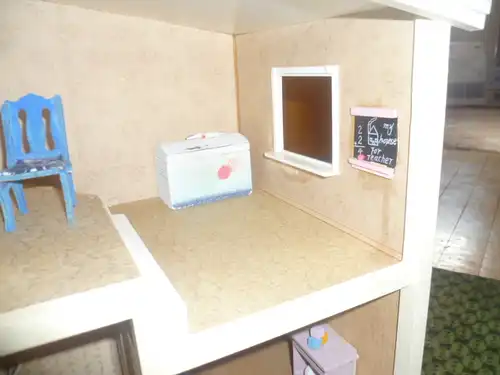 Lundby Schweden 1960er Jahre Vintage Puppenhaus Möbel Mid-Century Modern Designer Hanse Denmark Brio BODO HENNIG ZWEI Geschichten Danish Modernism