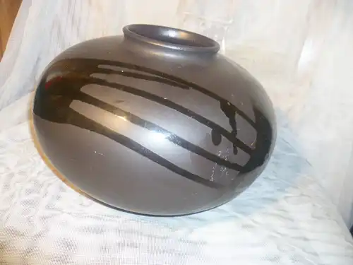 Space Ära Westdeutschland Pumkin Vase | Jahrgang 690 18 | Reflektiert | 1970/1980 | Keramik Vase