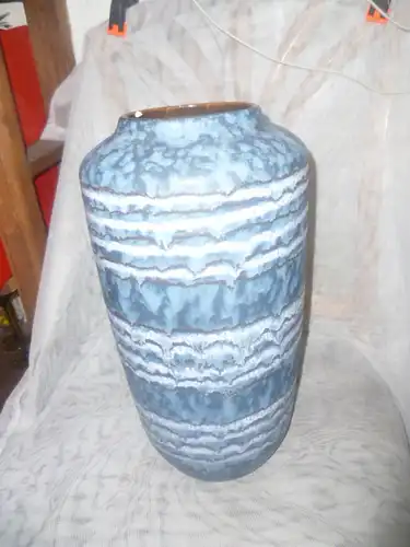 Vintage Bodenvase (Vase) / Scheurich / 517 38 | Germany | 60er Fat Lava seltene Farbwahl 
