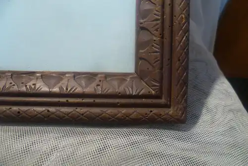 Mädchen beim Hühner füttern Graphik Litho ? Motiv wohl Albert Anker 1831-1910