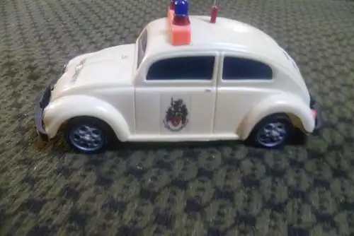 Metosul White Pepe Volkswagen GNR Police Car. BRIGADA DE TRANSITO. Scala 1:43 Schwungrad Antrieb Mint