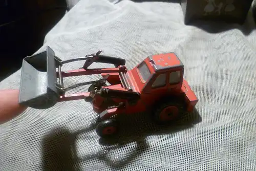 VINTAGE DINKY TOYS #437 MUIR HILL 2WL LADER TRAKTOR