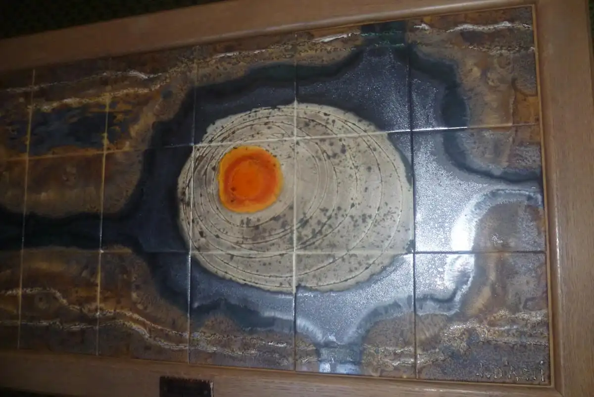 Jean D'Asti Vallauris 1926-2021Mailand Keramik Wandbild Ära 1960!   Provenienz :GKF Güglingen 