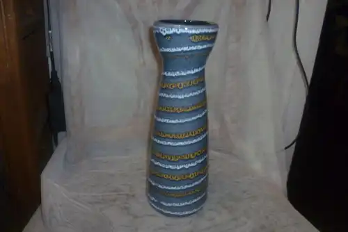 Scheurich Keramik Vase 520-32 Fat Lava Ceramic 70´s Höhe 32 cm