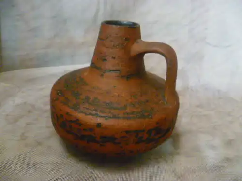 Studio Bliqud  /Bliaud Keramik / Töpferei Mid Century Keramik Vase, 1950er Jahre.  Kork Optik  H: 15 cm 
