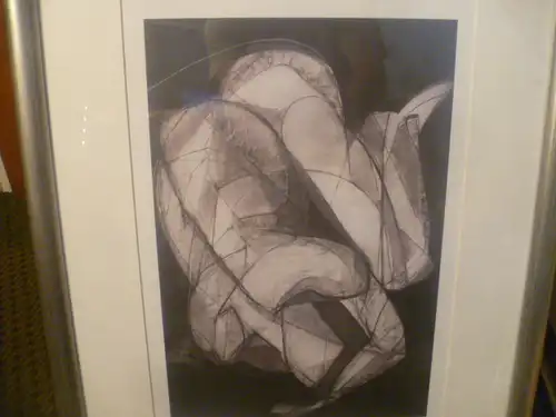 Seilakrobat Seiltanz Raumkörper 2 Anette Kramer *1959 Burghaun geboren Abstrakte Kunst und hat bei Prof. Milivoje Unkovic Kunst studiert und Meisterkurse