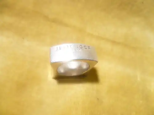 Jette Joop Europe Ring 925 Punse Joop  um 1960 -70 Ringgröße: 56-16