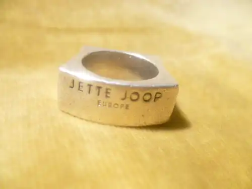 Jette Joop Europe Ring 925 Punse Joop  um 1960 -70 Ringgröße: 56-16