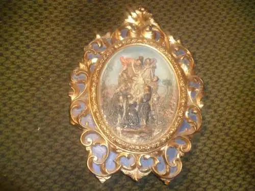 Kreuzabnahme Christi.Rembrandt van Rijn, Wandapplikation1840