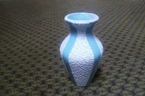 Jopeko Türkisfarbene kleine Vase Model Ruth Entwurf von 1959 Vintage 