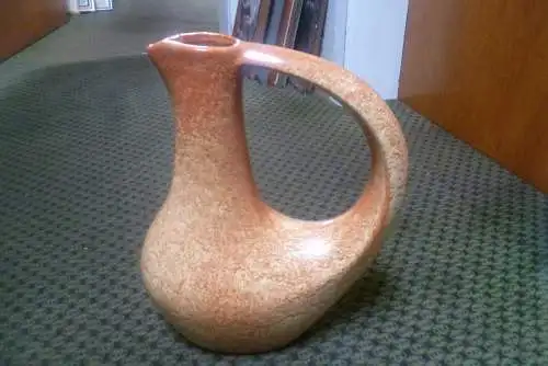 Roberto Rigon 1929 geboren - ?für Bertoncello Ceramics, 1960er Italienische Keramik Vase by Bertoncello Formnummer 148
