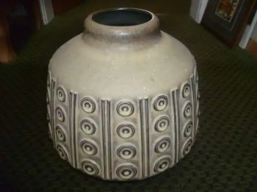 Brutalistische Keramik Vase Uvo Form Mid Century Designer Cari  / Carl Zalloni 1937 Athen-2012 , Steuler Keramik 4334/2 aus den 1950-60 Jahren 