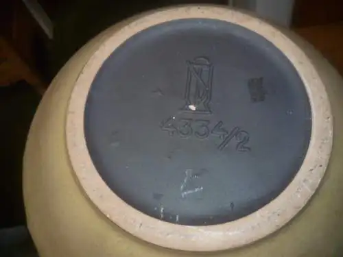 Brutalistische Keramik Vase Uvo Form Mid Century Designer Cari  / Carl Zalloni 1937 Athen-2012 , Steuler Keramik 4334/2 aus den 1950-60 Jahren 