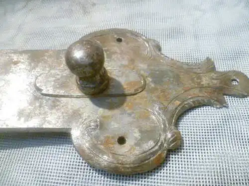 Barock Tür  Schließriegel handgeschmiedet um 1760 - 1800