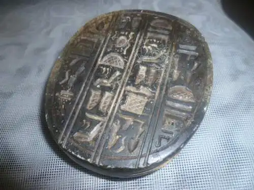 Skarabäus Ägypten oder Griechenland um 1900 Speckstein 