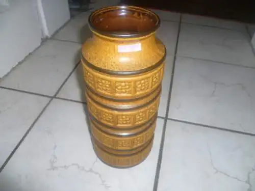 Scheurich 269-30 'Ikra' Vase Entwurf Bodo Mans Vintage der  1970 Jahre