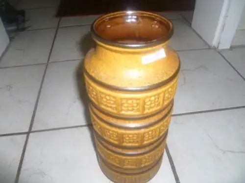 Scheurich 269-30 'Ikra' Vase Entwurf Bodo Mans Vintage der  1970 Jahre