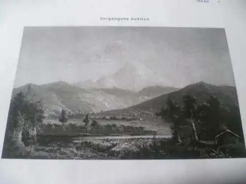 J.A. Dq… bedeutender Südamerika Maler „El Cayambe“ Vulkan in Ecuador     Thema : Ferdinand Bellermann 1814-1889 /Frederic Edwin Church 1826-1900