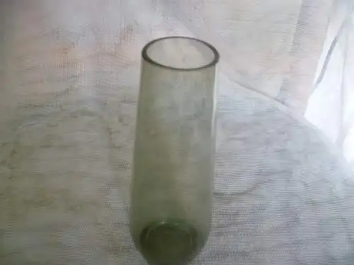 W.Wagenfeld 1900-1990 Kegel Trapezform Rauchglas um 1950 Ballonvase Rauchglas Farben H: 18 cm von 1949 Form C4032