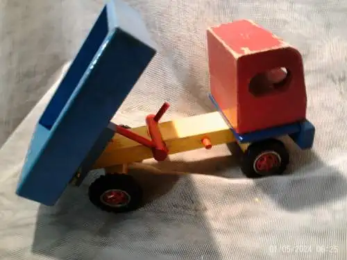 Ko Verzuu 1901 -1971 Designer wohl Ado Holz LKW abkippbar  in 2 Stufen um 1960 ! gute Erhaltung 