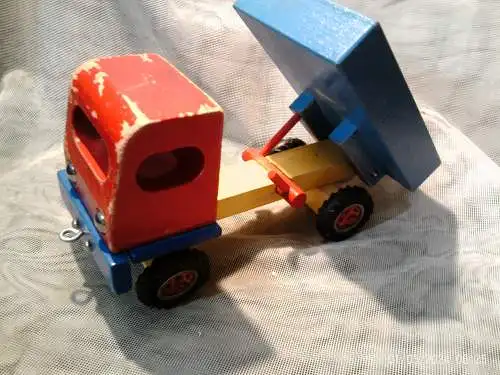 Ko Verzuu 1901 -1971 Designer wohl Ado Holz LKW abkippbar  in 2 Stufen um 1960 ! gute Erhaltung 