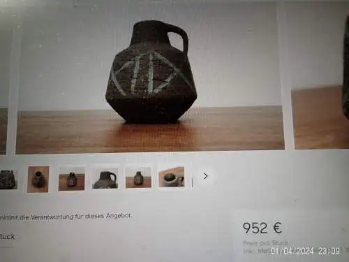 Brutalistische deutsche 69 Ära Tischlampe Cläre Zange/Heinz Löffler Krösselbach