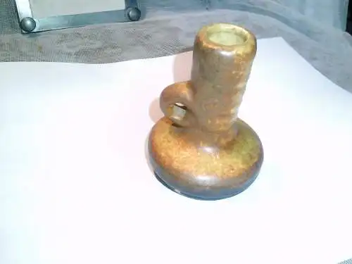 Miniatur Vase  von Roberto Rigon für Bertoncello Ceramics, 1960er Höhe 8 cm