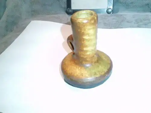 Miniatur Vase  von Roberto Rigon für Bertoncello Ceramics, 1960er Höhe 8 cm