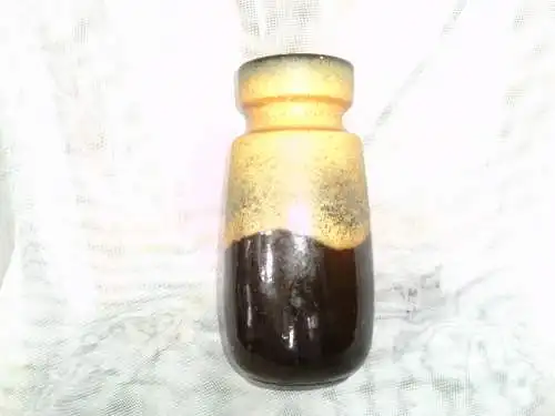 Fat Lava Vase 60er Jahre Scheurich 242-22= 18 H. 23cm 