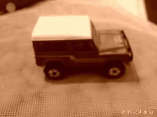 Sonderedition Gebaut 1987-88 Matchbox Land Rover Ninety 1987 1:62 aus der Vitrine gute Erhaltung!