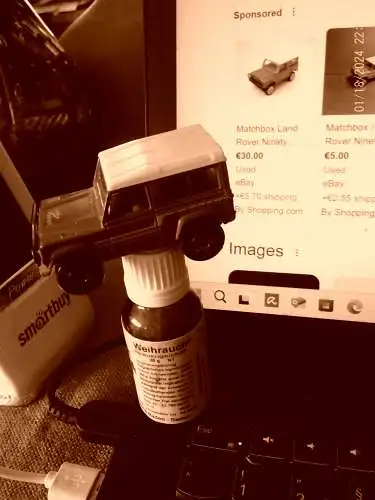 Sonderedition Gebaut 1987-88 Matchbox Land Rover Ninety 1987 1:62 aus der Vitrine gute Erhaltung!