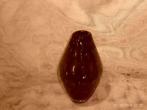 Bubble Glass Vases by Hirschberg, Germany, 1970 Fliederfarben !