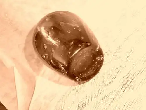 Bubble Glass Vases by Hirschberg, Germany, 1970 Fliederfarben !