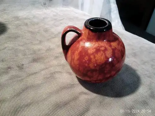 Gerda Heukeroth Designerin Model Miniatur Vase Vase 50er Jahre Scheurich 410-7