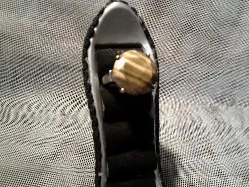 Damenring Tigerauge Größe 58/18 von 1970