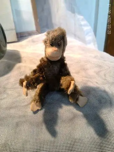 Steiff kl. Jocko Äffchen 10 cm von den 1950 Jahren!