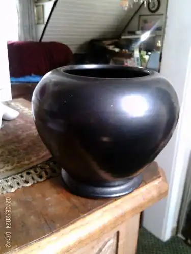 KBW Keramik Vase Art Deko 1940-40 in Herzform