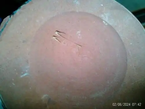 KBW Keramik Vase Art Deko 1940-40 in Herzform