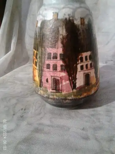 Jawe Edelkeramik Künstler:Walter Berg 1906-1967 Spoleto Italien Ansicht 1950Jahre