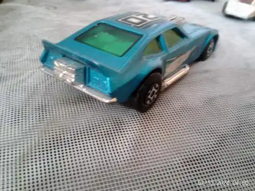 Matchbox Speedkings K60 blau türkis Metallic Ford Mustang 1976 