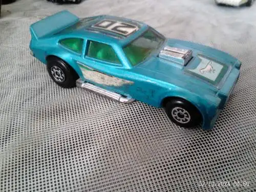 Matchbox Speedkings K60 blau türkis Metallic Ford Mustang 1976 