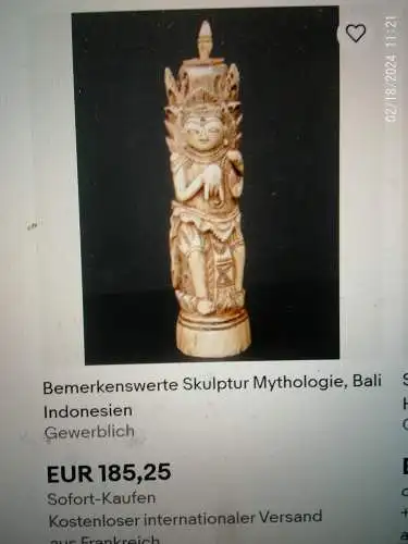 Phurba-Tibet, Hirschgeweih,Schnitzerei  Mahakalaköpfe, Nagas aus alter Sammlung!