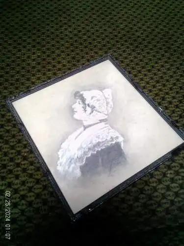  "Junge Holländerin" Georg Karl Balthasar von Hoeßlin 1851-1923 Studie für sein Hauptwerk 1907 im Glaspalace ausgestellt!