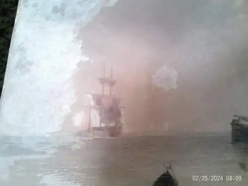 Paar Gemälde Marinen Maler Edward King Redmore 1860 Hull - 1943 " Britische Boote vor britischer Küste und Fischerboote vor der holländischen Küste" jeweils signiert 