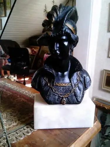 Arnaldo Giamelli Voltera Italien 1907-2005 "Dame Cen Lombrero" um 1960