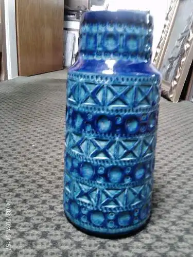 Bay Keramik Vase von Bodo Mans 605-25Arä 1960-70