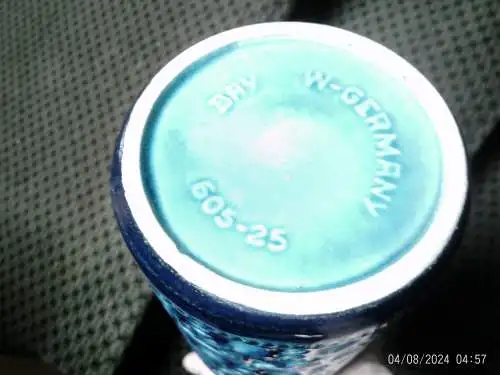 Bay Keramik Vase von Bodo Mans 605-25Arä 1960-70