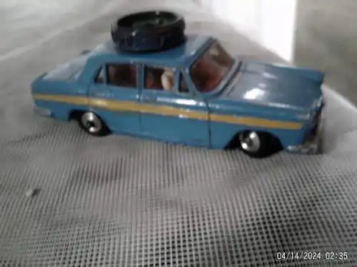  Gorgi Toys Austin A60 Fahrschule Auto sehr selten sehr schöner originaler Zustand Auf dem Dach Lenkmechanismus