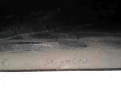 Christoph Christian Ruben 1805 Trier -1875 Inzersdorf Wien "Ave Maria , das Gebet , abendliche Überfahrt auf dem Chiemsee" um 1850