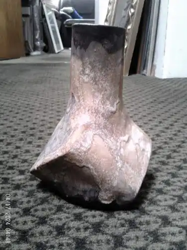 Miniatur Vase  von Roberto Rigon für Bertoncello Ceramics, 1960er Höhe 17 cm